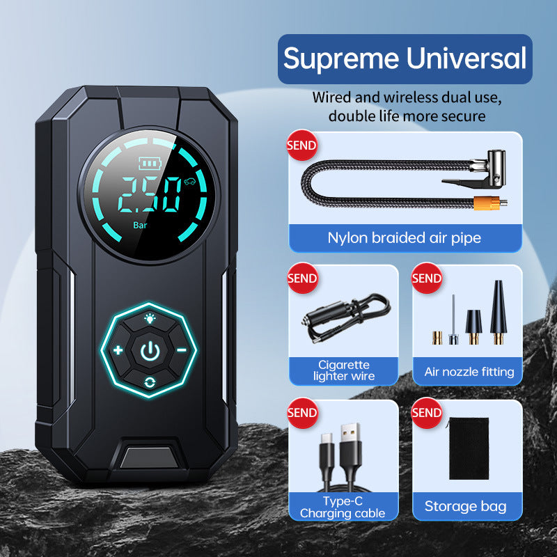 PowerJump™ 3-in-1 Car Tire Inflator & Jump Starter | Portable Air Compressor Power Bank (YS01 / YS03 / YS03H)